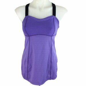 LULULEMON Run Catch Me Tank Top Yoga Running Purpl